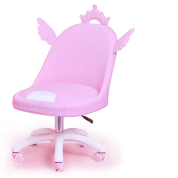 

Modern minimalist lightweight dormitory small apartment computer chair home children cute student writing lift back chair