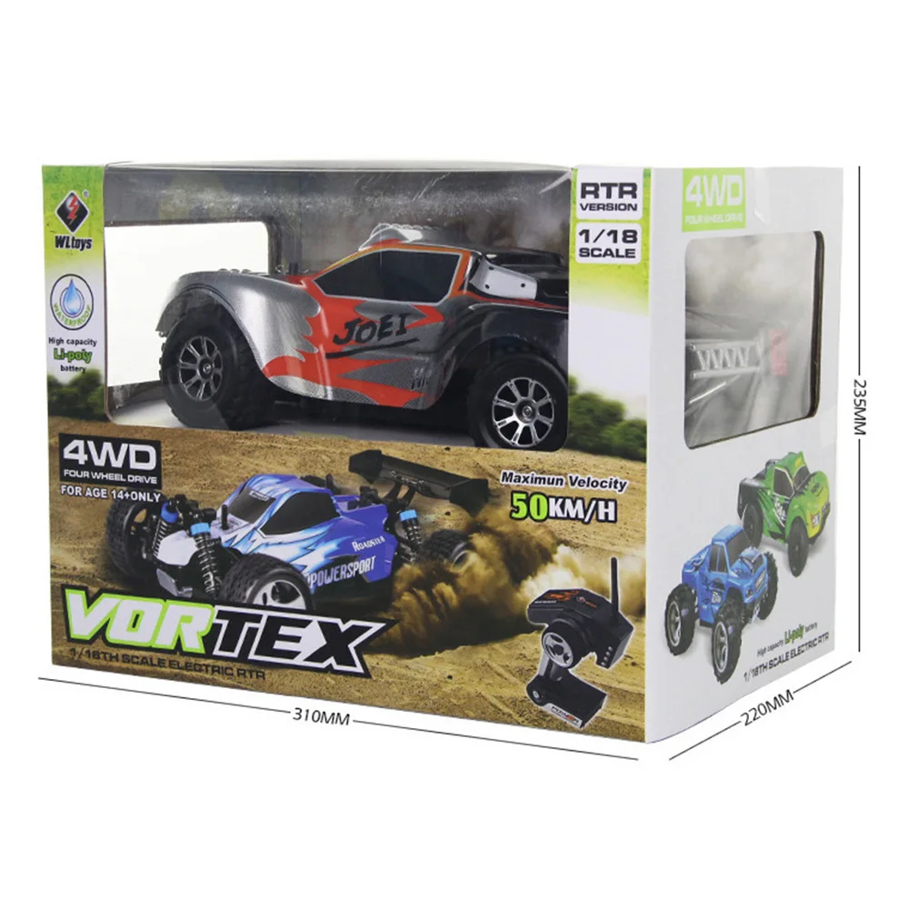 Радиоуправляемый грузовик, дрифтерная машина, Радиоуправление, 2,4 г, 4WD, 1:18, 50 км/ч, европейские автомобили на дистанционном управлении, Короткие Грузовики, Прямая поставка