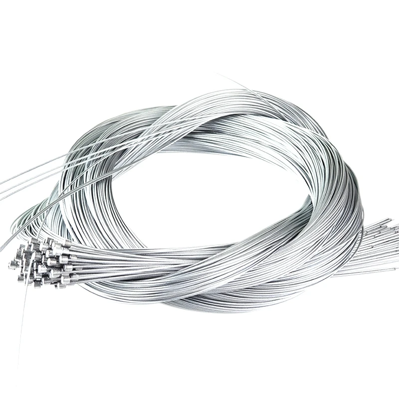 

10Pcs Bicycle Brake Line 1.75M Road Bike Bicycle Brake Inner Wire Cable Line Galvanized Steel Wire Bike Cycling Accessories