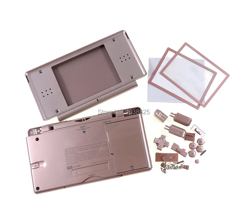 10 компл./лот для NDSL чехол с кнопками ограниченная серия дизайн Nintendo DS Lite корпус