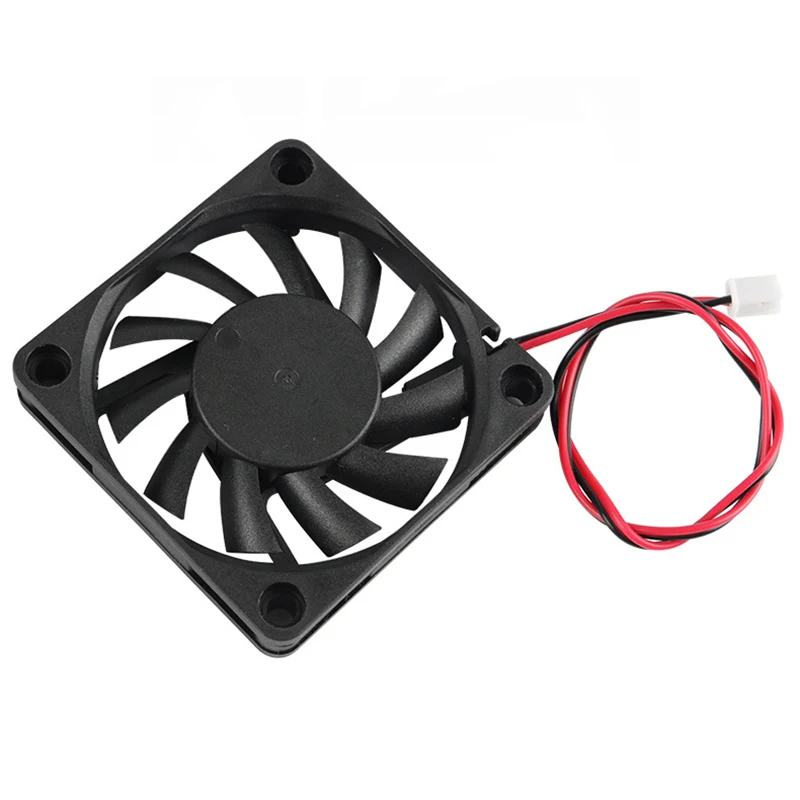FULL-3D Printer Accessories 6010 24V Extruder Oil Bearing Cooling Fan 4Pcs For 3D Printer, Engraving Machine,Cutting Machine