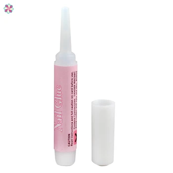 

2pcs/lot Mini Nail Transparent Glue Portable Multi-function False Nail Viscose Rhinestones Gluecy