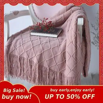 

MIHE Simple Yoga Blanket Car Blanket Soft Shawl Blanket Living Room Nap Bed Home Blanket Super Soft Warm Multi Color B-TZ03