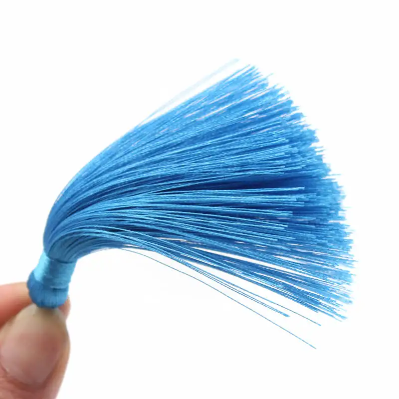 Key Tassel 5-15Pcs DIY Clothing Hat Bookmark Jewelry Accessories Sachet Ice Silk Hanging Ear Home Decoration Pendant Material