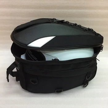 

Multi-Function Motorcycle Back Seat Bag Large Capacity Waterproof Helmet Storage Motorbike Tail Tank Bag Backpack Accessories