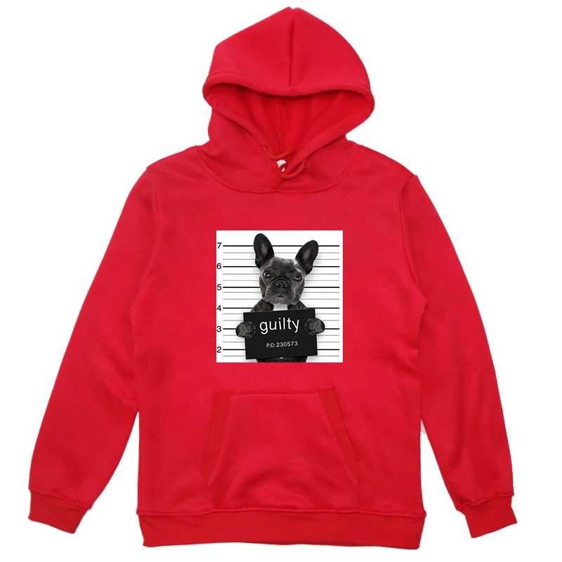 Hoodies 4 Осенние толстовки унисекс толстовки с капюшоном с длинными рукавами для мальчиков и девочек с принтом «Bad Dog Bad Cat» милые толстовки модная одежда на осень и зиму - Цвет: Hoodies 4