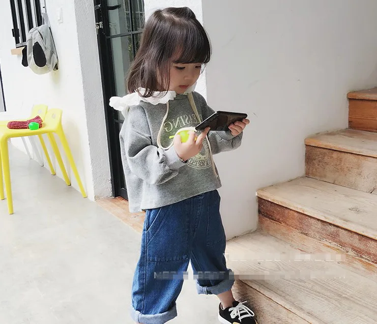 Girls Hoodies Autumn Winter Thicken Hooded Sweatshirts for Girls Kids Clothing Casual Printing Toddler Baby Pullover 2 3 4 5 6 Y