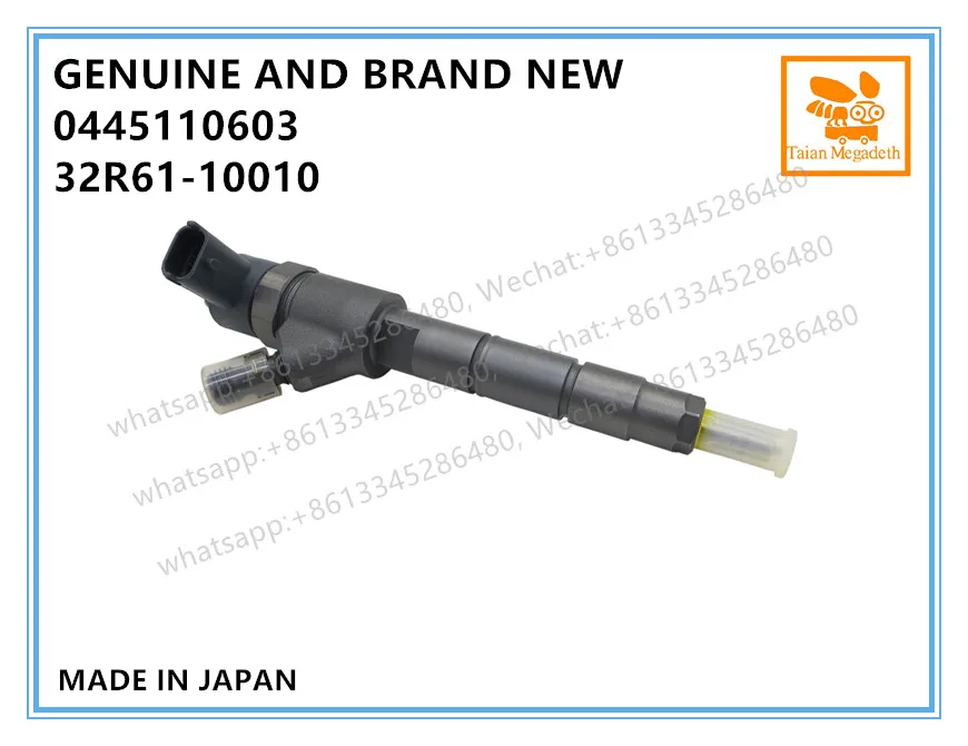 Подлинная и абсолютно новая дизельная Топливная форсунка COMMON RAIL 0445110603, 32R61-10010, 0445110661, 0445110536, 32R61-00010