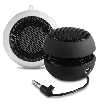 

SOONHUA Speaker Portable Mini Speaker Travel 3.5mm Loud Speakers With USB Charging Cable For Mobile Phone MP3 PC Dropshipping