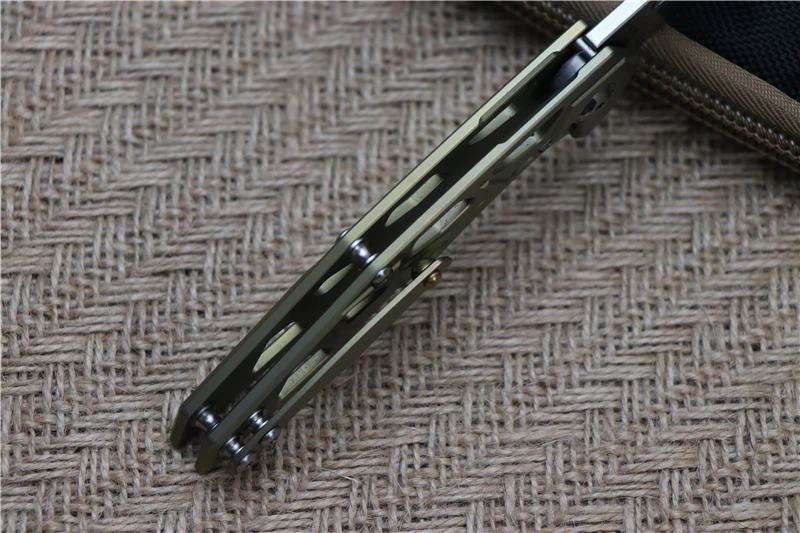 JK3331GD sky раскладной складной нож шарикоподшипник D2 лезвие TC4 титановая ручка для кемпинга Многоцелевой Охотничий инструмент для повседневного использования