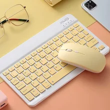 Para tablet teclado sem fio para ipad pro 2020 11 12.9 10.5 teclado bluetooth teclado para ipad 8th 7th android ios