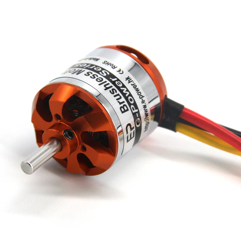 Бесщеточный двигатель E Power D2836 750KV 880KV 1120KV 1500KV 2 4S подходит для вертолета самолета с