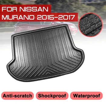 

Car Floor Mat Rear Trunk Anti-mud Cover Carpet For Nissan Murano 2015 2016 2017