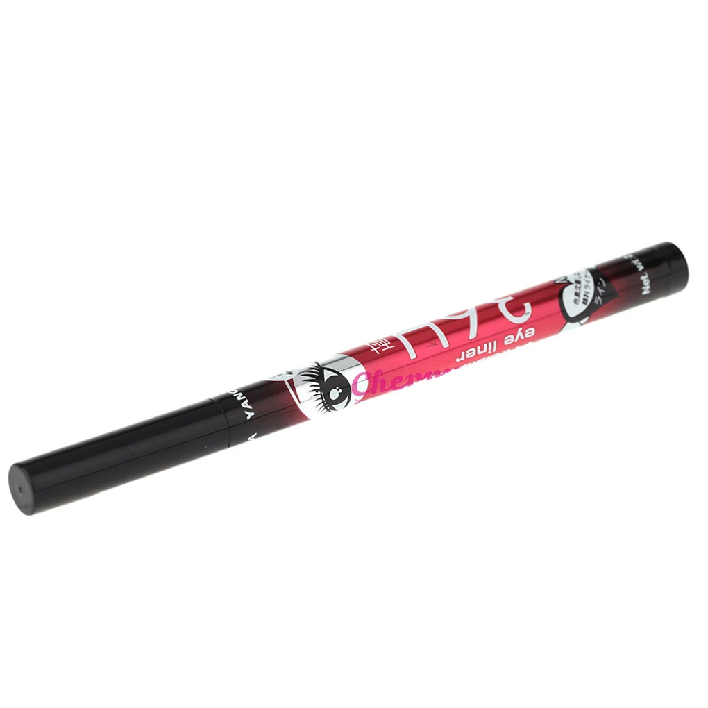 Быстросохнущая черная жидкая Водостойкая Подводка для глаз Liquid Make Up Eye Liner