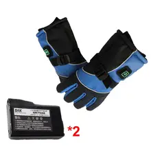 Электрические перчатки с подогревом на батарейках температура Смарт теплые перчатки с подогревом Зимние Спорт на открытом воздухе Катание на лыжах Велоспорт велосипед зарядка через usb