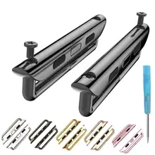 Разъем адаптера для Apple Watch 5 4 3 2 1 группа 38 мм 42 мм iwatch Группа серии 5 4 3 44 мм 40 мм аксессуары адаптер+ инструмент