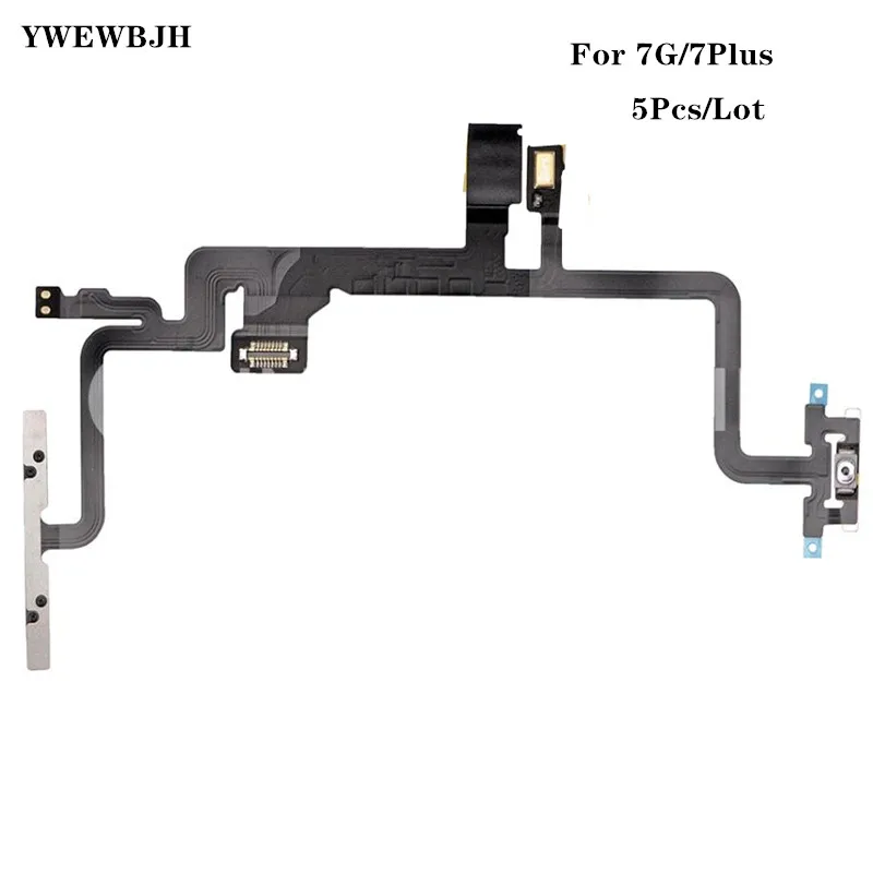 

Power Flex Cable for iPhone 7 Volume Power Buttons key Switch Flex Cable For iPhone 7G 4.7 7 Plus 5.5'' Power Flex Repair Parts