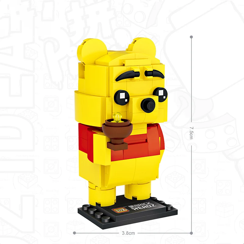 LOZ-Mini-Blocks-Honey-Bear-Bricks-Headz-Building-Blocks-Plastic-Assembly-Toys-for-Children-Educational-Gifts (2)