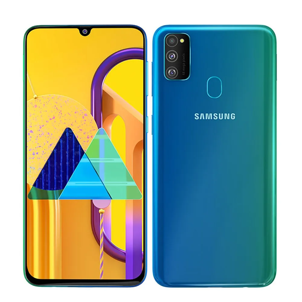 Samsung Galaxy M30s M3070 две sim-карты 6 ГБ ОЗУ 128 Гб ПЗУ LTE мобильный телефон Восьмиядерный 6," 4 камеры 6000 мАч Exynos 9611