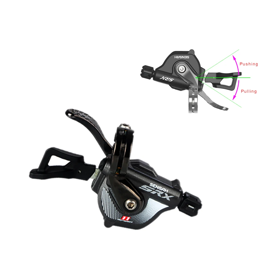 Freies lieferung SENSAH SRX SHIMANO M6000 11 speed Shifter Schaltwerke 46t Cassette/Kettenblatt YBN X10 kette Groupset, PCR UBER
