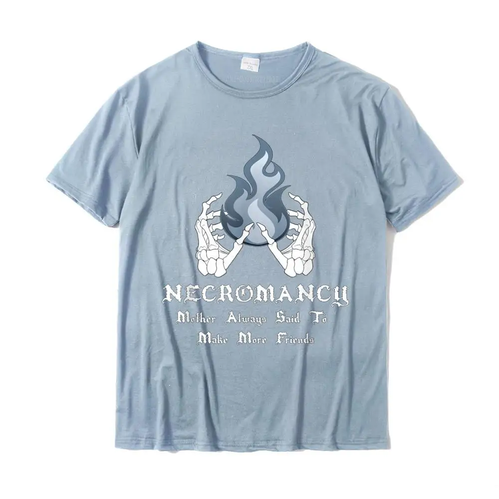 Leisure T Shirt Family Round Neck Cool 100% Cotton Men Tees Design Short Sleeve T-Shirt Drop Shipping RPG T-Shirt Necromancer d20 Gamer Funny Roleplaying Gift__MZ16245 light