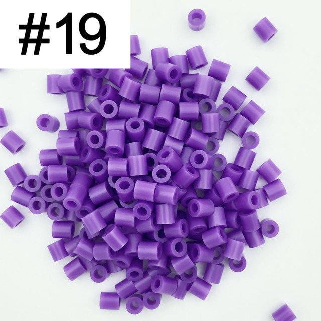 / 1000pcs perler PUPUKOU  fuse beads Pearly Iron Beads for Kids Hama Beads Diy Puzzles High Quality Handmade Gift Toy