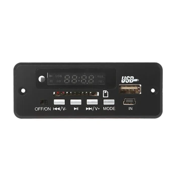 

5.0 MP3 Audio Decoder Board Met 3W*2 Versterker AUX FM Decoder Board Audio Module Wireless Stereo Music Amplifier