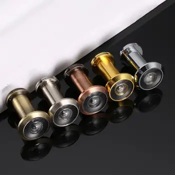 

220 Degree Wide Viewing Angle Door Viewer Privacy Cover Security Door Eye Viewer