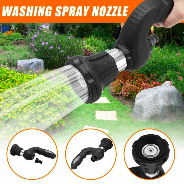 Mighty Power Hose Blaster Fireman'S Nozzle Lawn Garden Super Powerful Home Original Car Washing by BulbHead Wash Water Your | Дом и сад