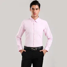 Мужские рубашки masculino Hombre модная однотонная летняя рабочая одежда тонкая мужская одежда умная Повседневная без глажки осень MOOWNUC 4XL 3XL