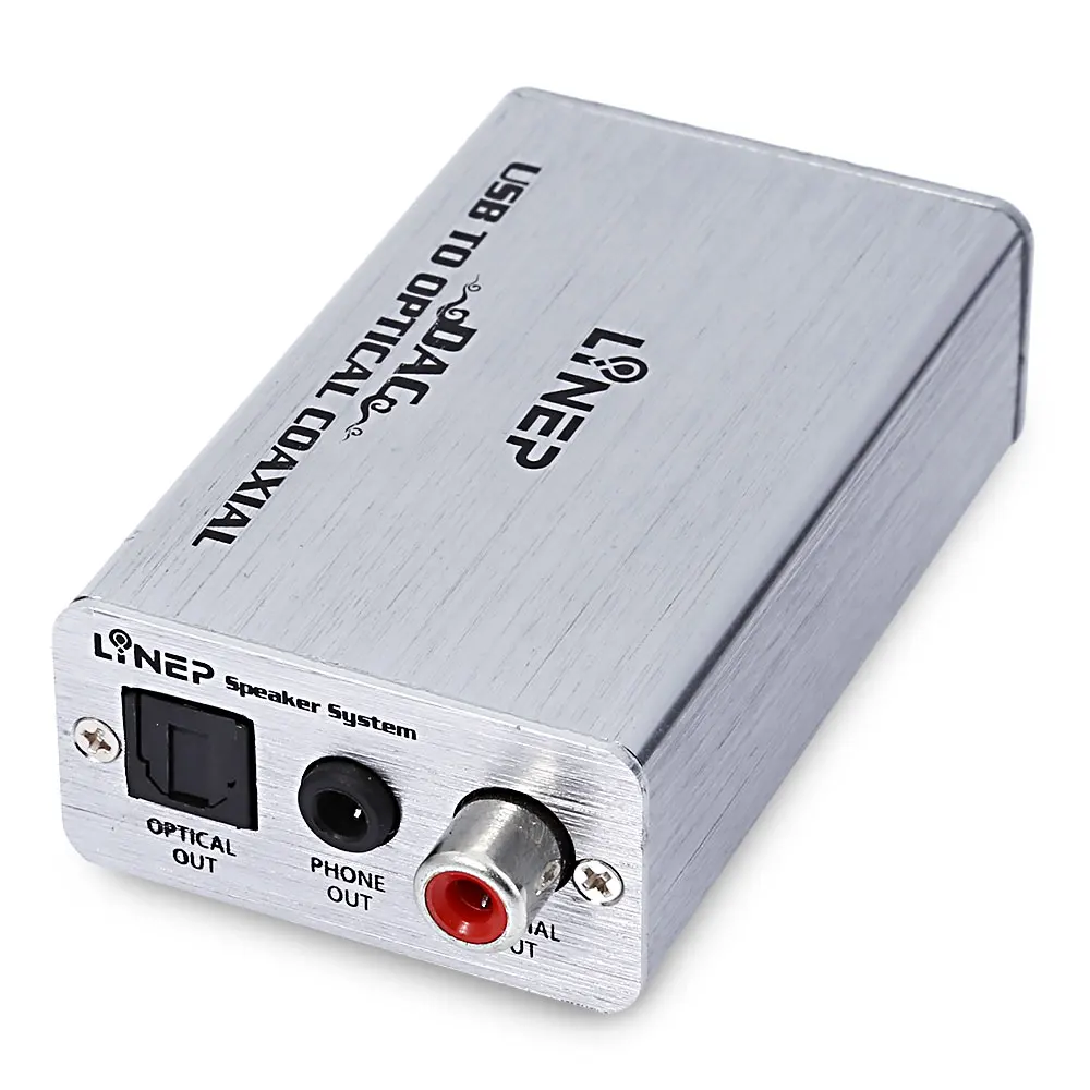M303 компьютерная USB внешняя звуковая карта, декодер DAC, с чипом PCM2704/волоконный/коаксиальный выход цифрового сигнала