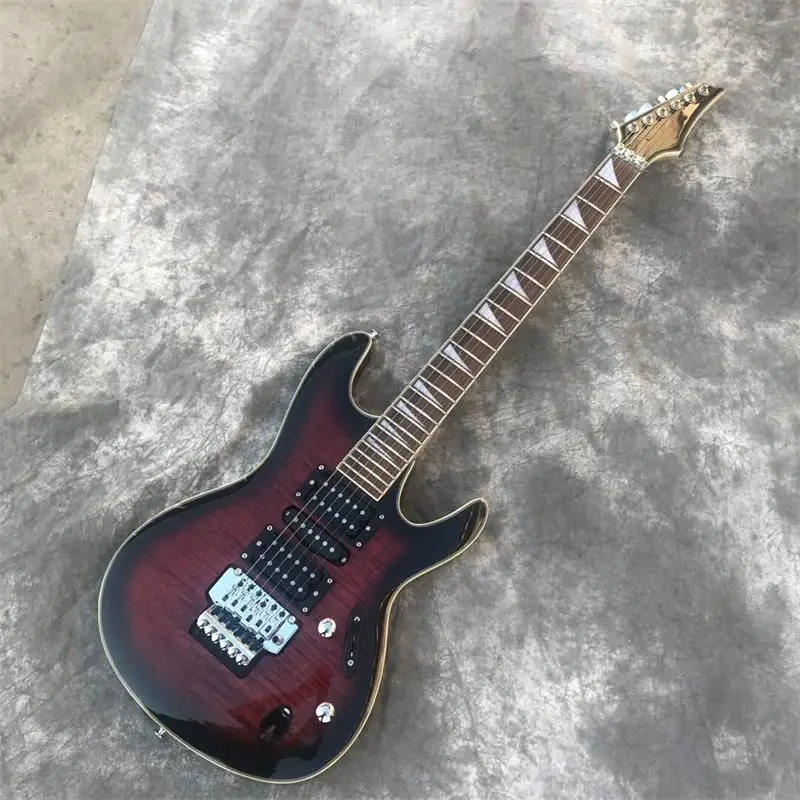 Split general that tiger pattern electric guitar factory direct sales package mail | Спорт и развлечения