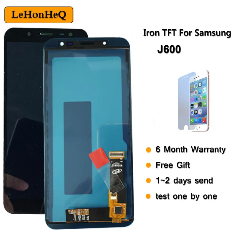 ЖК дисплей 5 6 дюйма для Samsung Galaxy J6 2018 J600 J600F J600Y сенсорный экран с дигитайзером в