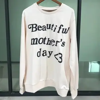 

2020 CPMF t-Shirt Men Women t-Shirt April Sunday Service x Printed Logo Oversized Beautiful Mother's Day Long Sleeve Kanye West