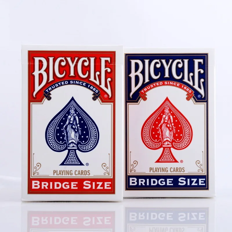 HOYLE super jumbo Bicycle playing cards bridge size plastic coated easy shuffle 
