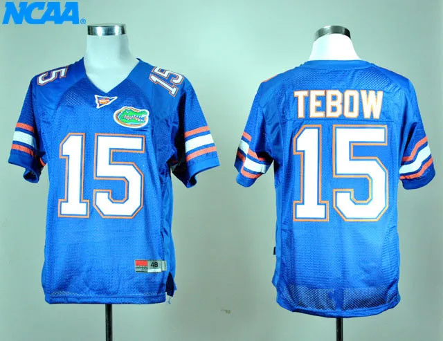 Новое поступление, высокое качество, футболка Tim Tebow#15 для колледжа и молодежи, майки, S-XXXL