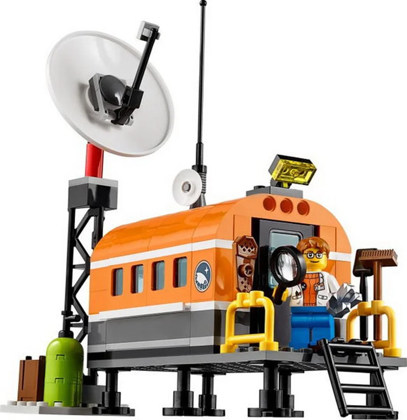 Baratos 10443 BELA City aventura polar Arctic rompehielos modelo de barco bloques de construcción figura clásica juguetes compatibles con niños Legoinglys
