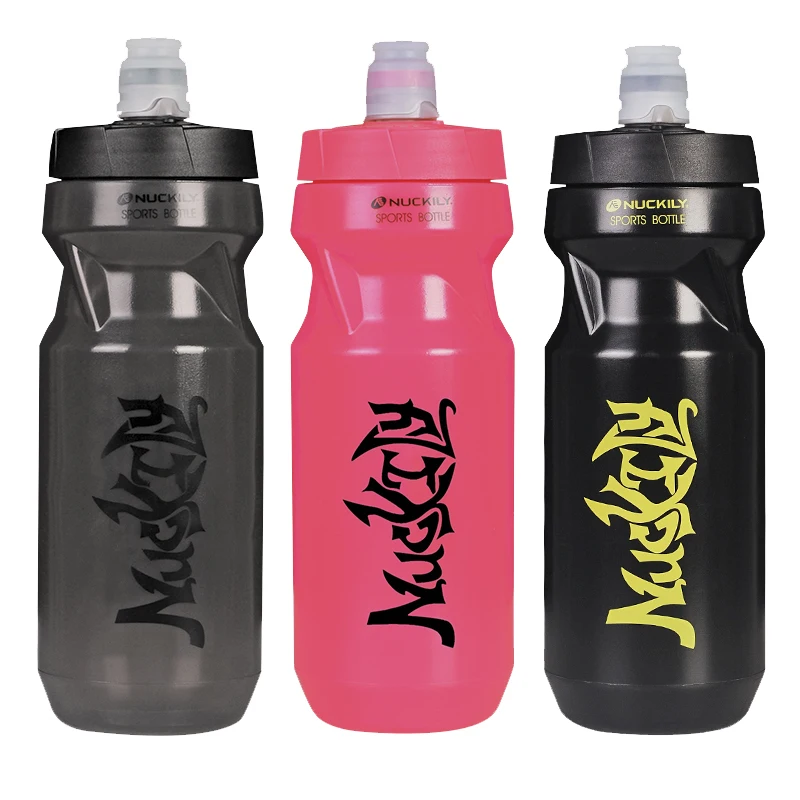 NUCKILY Bicycle Water Bottle BPA Free Bike Bottle 610ml Portable Kettle