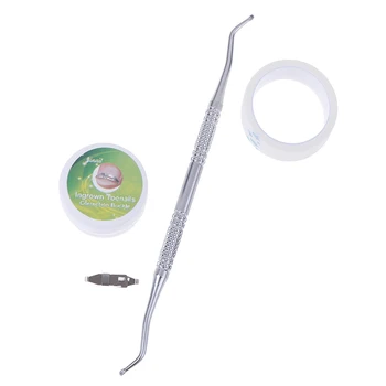

1Set Ingrown Toenail Correction Pedicure Tool Ingrown Toe Nail Treatment Inset Buckle Pressure Sensitive Tape Tool