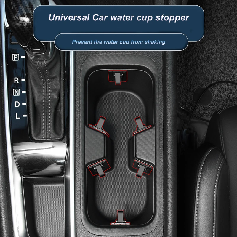 3Pcs/6Pcs Universal Car On-Board Water Cup Holder Fixer Set Cup Fixer Ashtray Teacup Drink Holder Car Interior Accessories