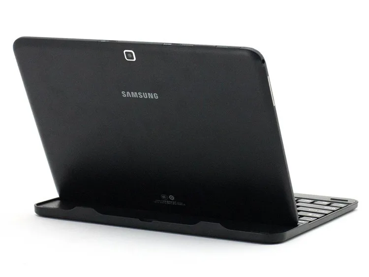 Тонкая док-клавиатура для samsung Tab4 10,1 Bluetooth клавиатура T530 пластик ABS имитация алюминия bluetooth клавиатура