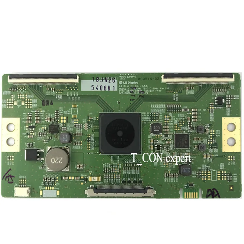 Carte T-CON (TCON) Pour TV LG 60UB850V / 60UF695V - Référence 6870C-0538A / 6871L-3874A - Occasion