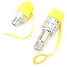 HOT 1 Set Of Hydraulic Fittings Quick Connector Zg3/8 High Pressure Tubing Male Connector Female Connector