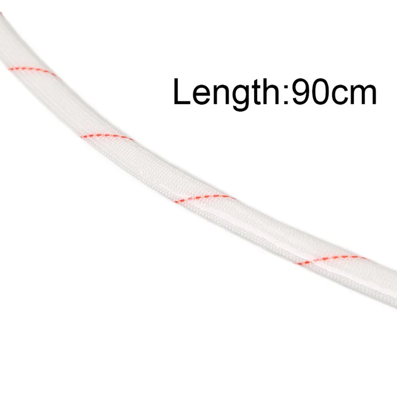 5 шт. 90 см Dia1/1,5/2/2,5/3/4/5/6 мм трубки из стекловолокна высокого Температура утепленная муфта для провода Стекло изоляцию волокна трубки