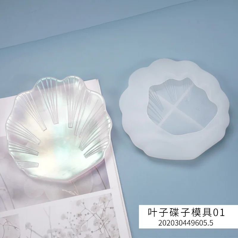 

Creative DIY shell Storage Box Silicone Mold For DIY Craft Home Handmade Storage Box Making Epoxy Resin Molds