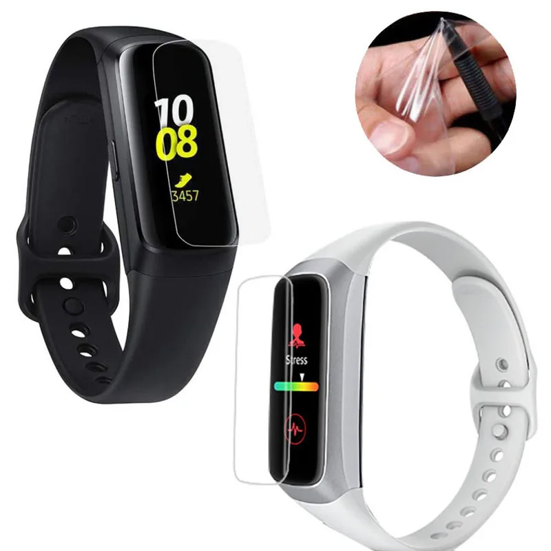 Мягкая защитная пленка из ТПУ для смарт часов Samsung Galaxy Fit R370/ e R375 5