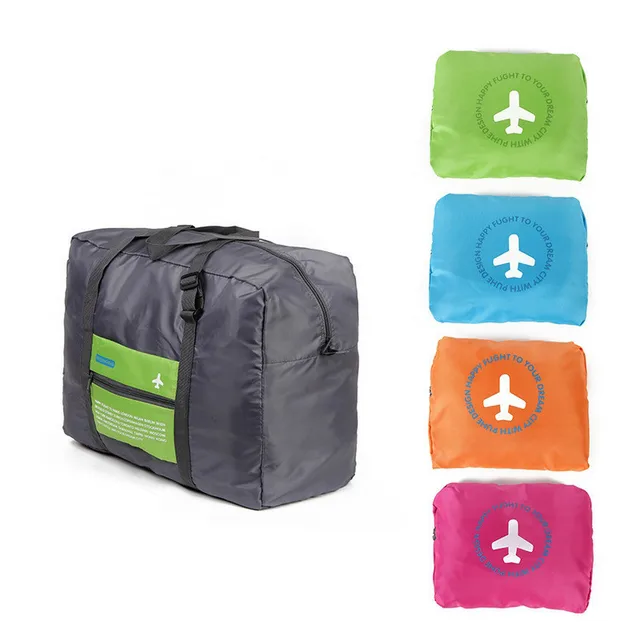 2021 Large Capacity Folding Waterproof Travel Bag Fashionable Oxford Cloth Travel Bags Handbag Trolley Travel Stereo Storage Bag 1