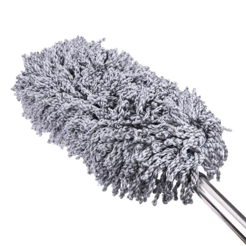 Щетка для чистки автомобиля VODOOL Выдвижная длинная ручка Nanofiber Авто мойка окно Duster восковый порошок Швабра домашний очиститель для удаления пыли щетка