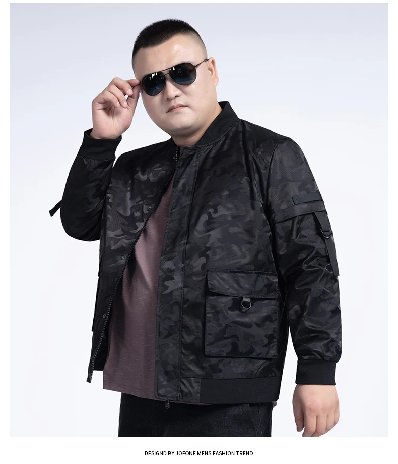 Большие размеры, сплошной цвет, новинка, повседневная куртка 10XL 8XL 6XL 5XL, мужская верхняя одежда на весну и осень, одежда с воротником-стойкой