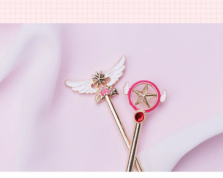 6pcs/Set Card Captor Sakura Sailor Moon Pretty Cute Makeup Tool Brush Blush Eye Shadow Concealer Cosplay Christmas Gift for Girl